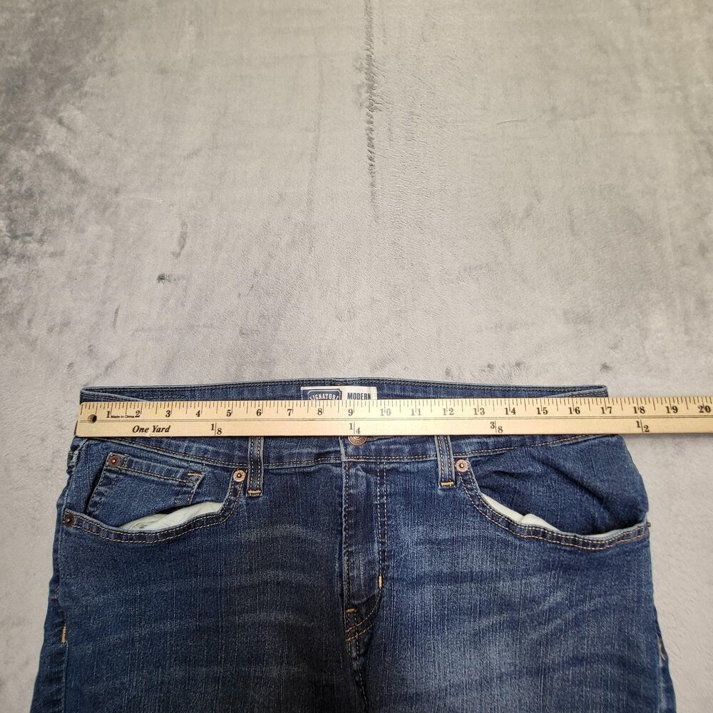 Levis Jeans Womens 10 Blue Medium Wash Modern Bootcut Stretch Denim Pockets - Picture 7 of 9